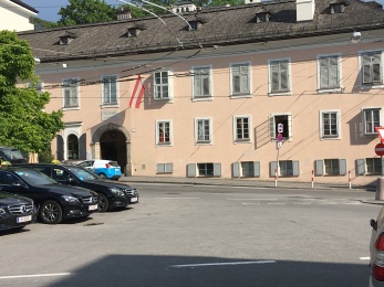 Mozart’s residence in Salzburg